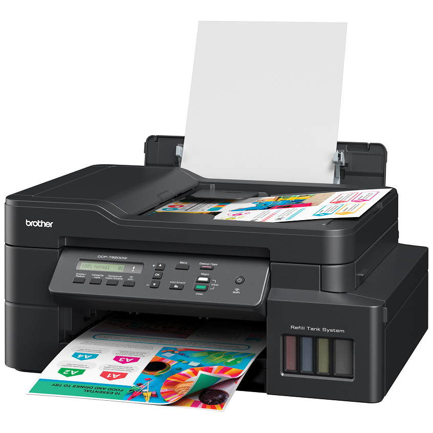 BROTHER DCPT820DW 3IN1 COLOR INK TANK PRINTER DUPLEX WIRELESS WITH ADF